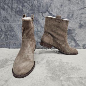 Sole Society Tan Ankle Boots